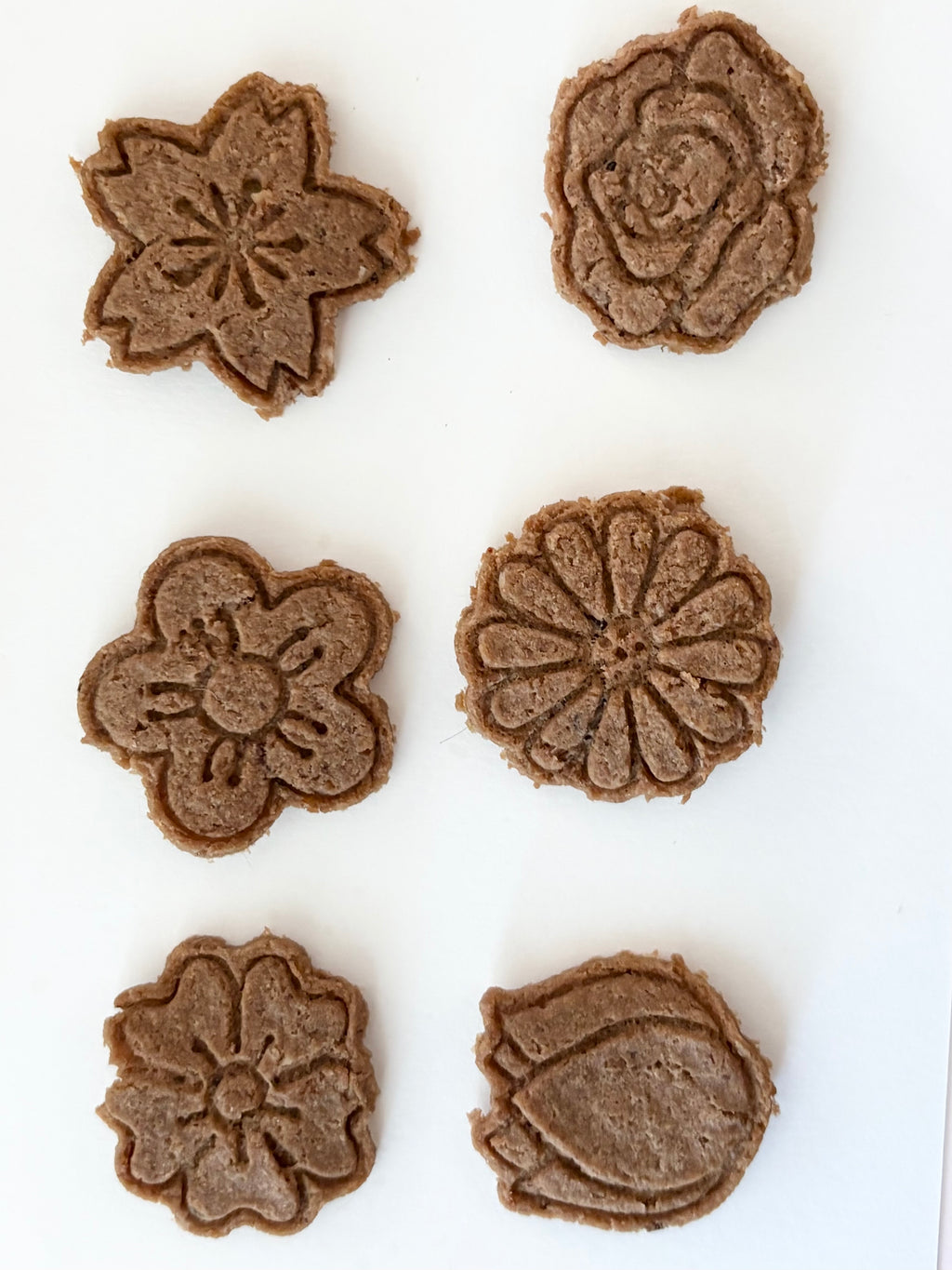 flower treats — dehydrated (turkey)