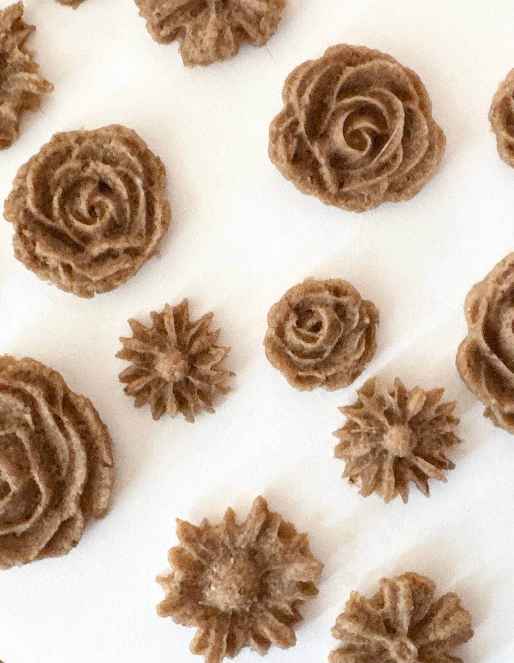 flower treats — dehydrated (turkey)