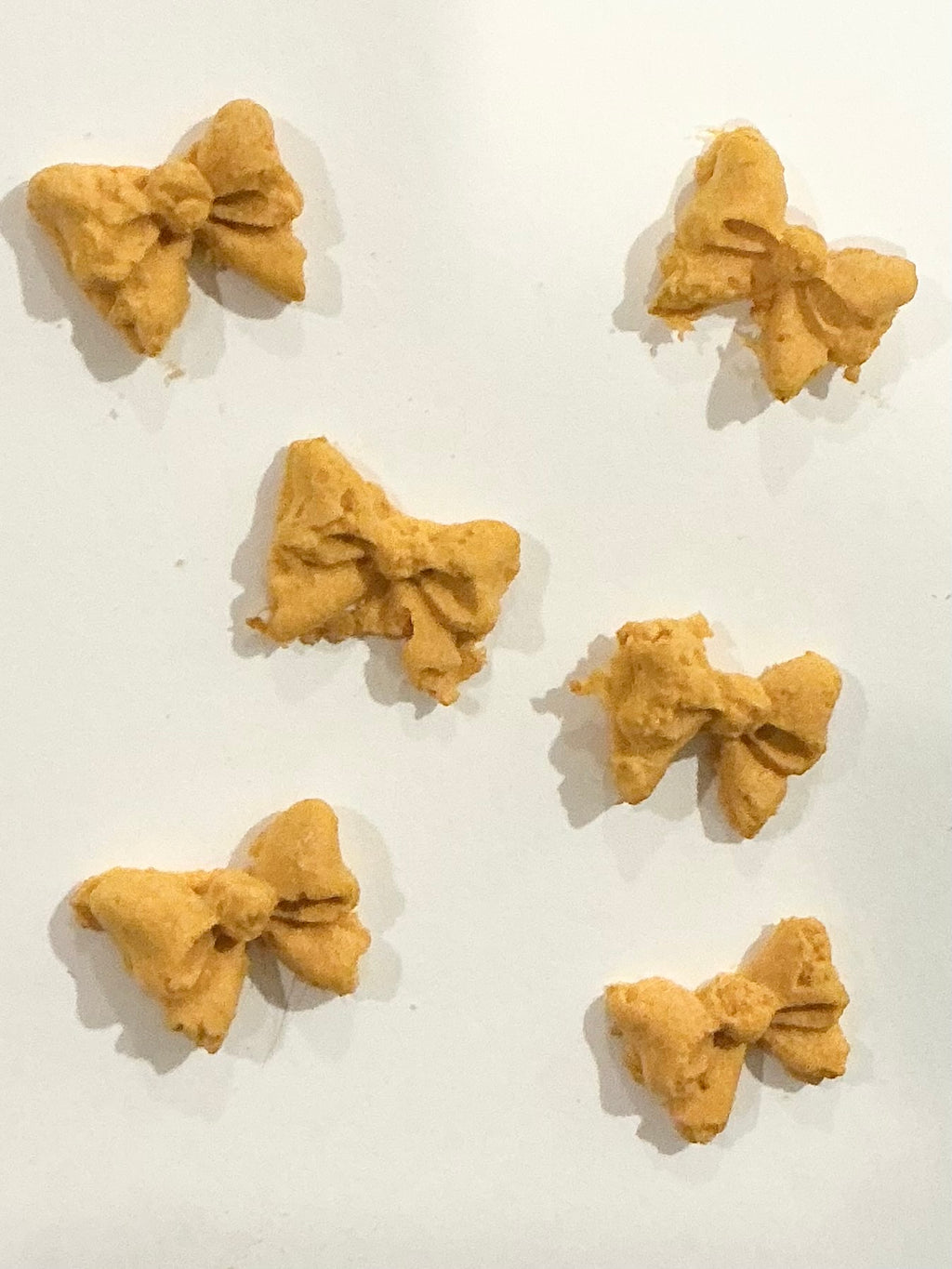 pumpkin bows — freeze dried