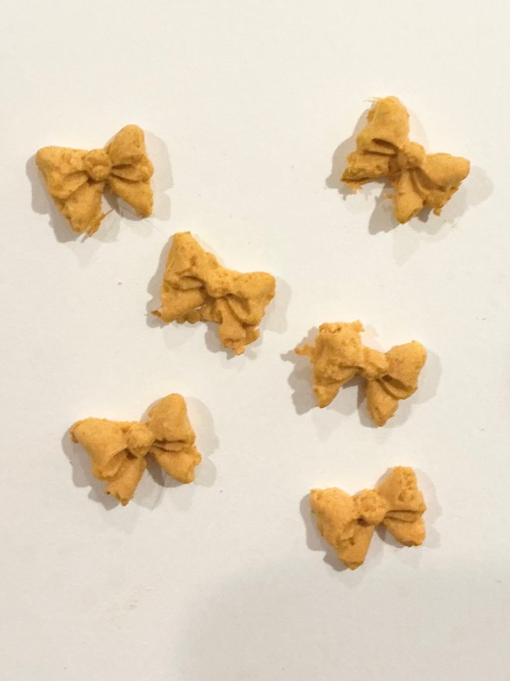 pumpkin bows — freeze dried