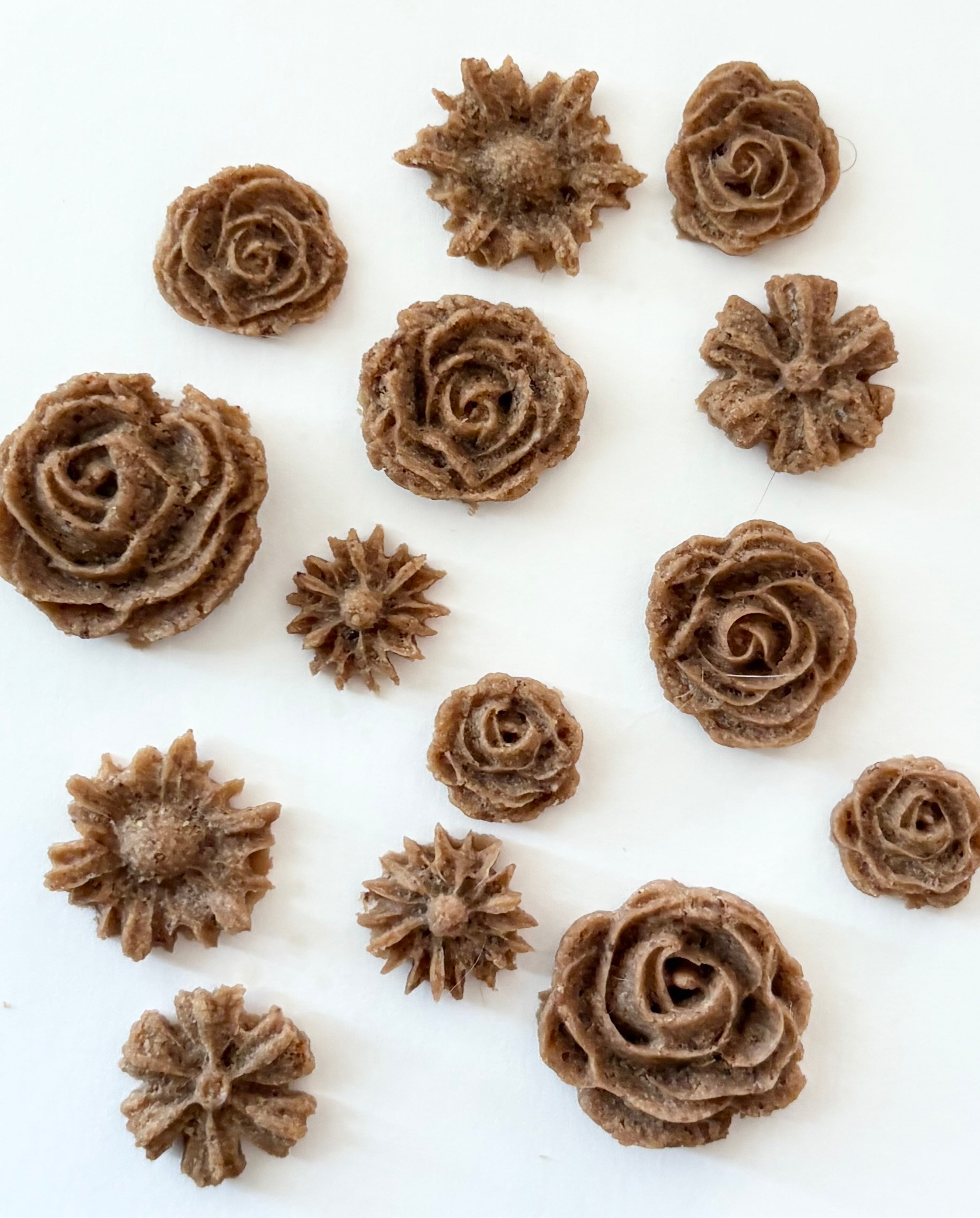 flower treats — dehydrated (turkey)